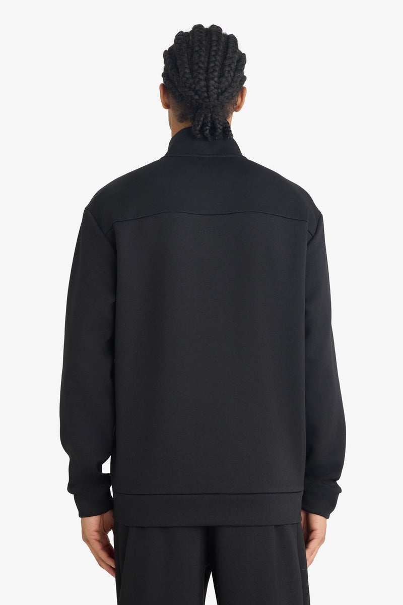 DeFacto Black Man Standard Fit High Neck Cardigan Casual - Image 5